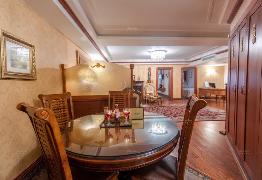امکانات سوئیت پرزیدنت هتل قصر طلایی مشهد